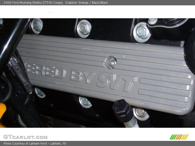 Grabber Orange / Black/Black 2009 Ford Mustang Shelby GT500 Coupe