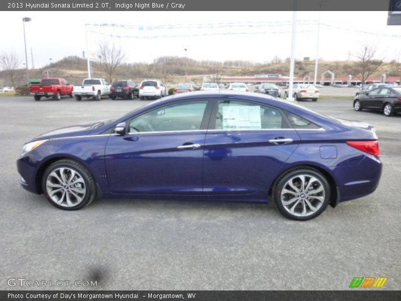  2013 Sonata Limited 2.0T Indigo Night Blue