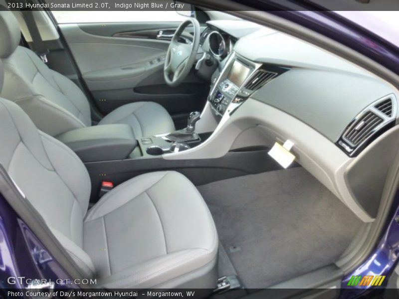  2013 Sonata Limited 2.0T Gray Interior