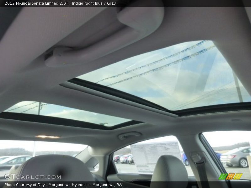 Sunroof of 2013 Sonata Limited 2.0T