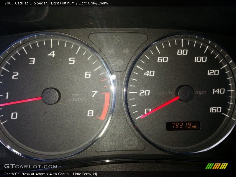 Light Platinum / Light Gray/Ebony 2005 Cadillac CTS Sedan