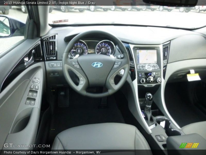 Dashboard of 2013 Sonata Limited 2.0T