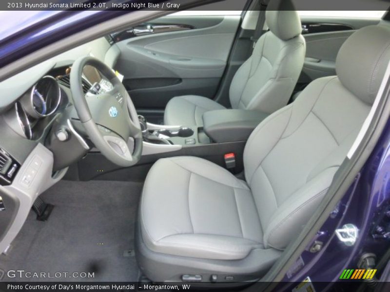 Front Seat of 2013 Sonata Limited 2.0T