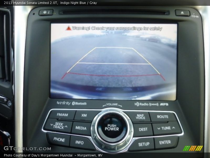 Controls of 2013 Sonata Limited 2.0T