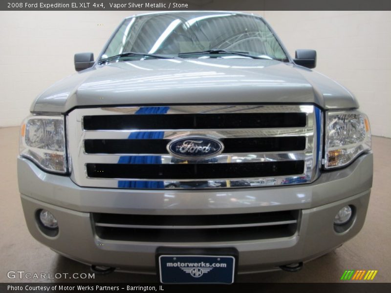 Vapor Silver Metallic / Stone 2008 Ford Expedition EL XLT 4x4