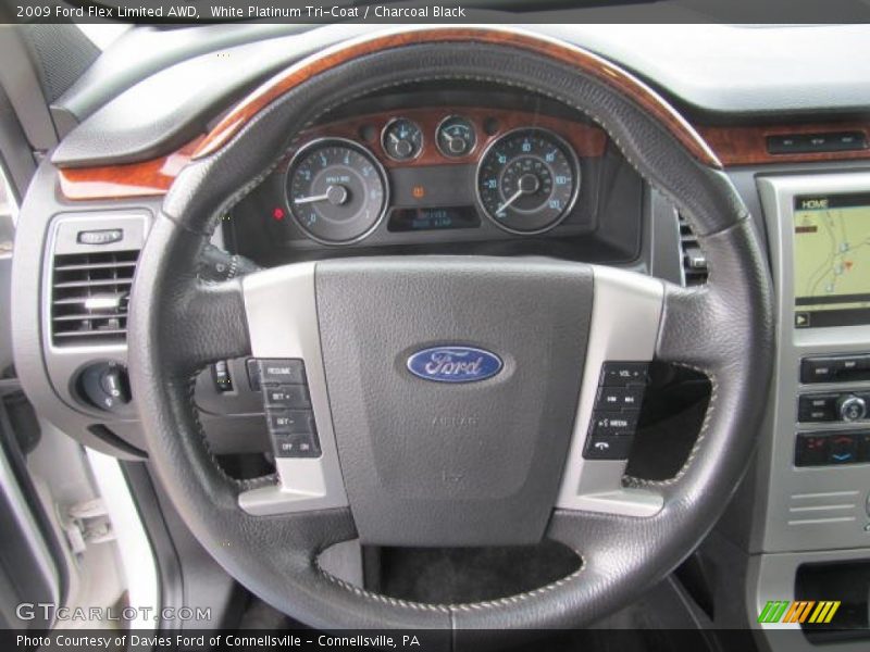  2009 Flex Limited AWD Steering Wheel