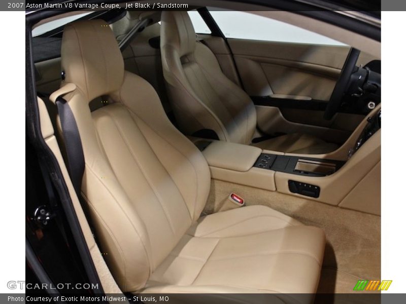 Front Seat of 2007 V8 Vantage Coupe