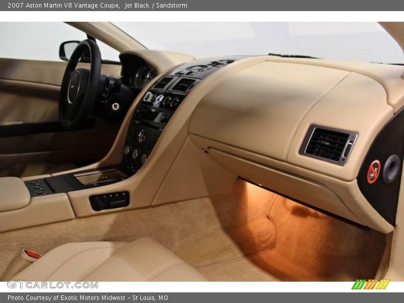 Dashboard of 2007 V8 Vantage Coupe