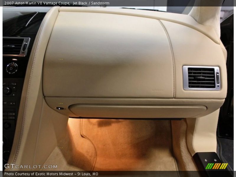 Dashboard of 2007 V8 Vantage Coupe