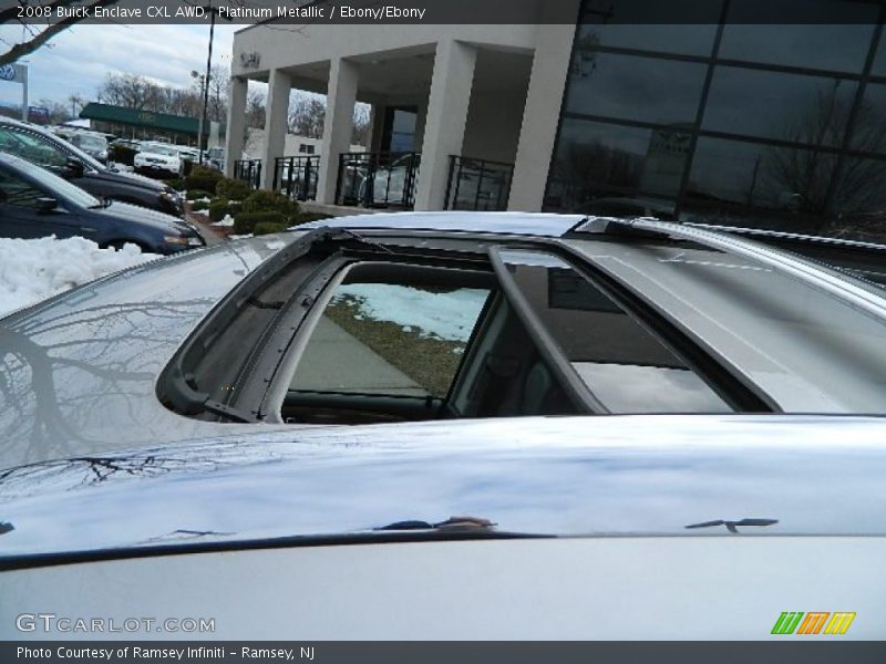 Platinum Metallic / Ebony/Ebony 2008 Buick Enclave CXL AWD