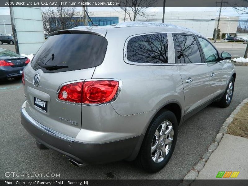 Platinum Metallic / Ebony/Ebony 2008 Buick Enclave CXL AWD