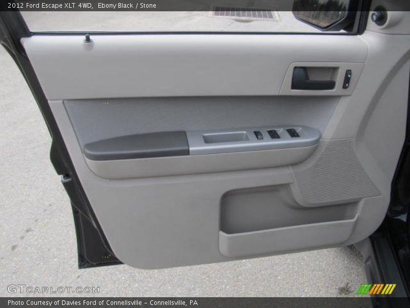 Ebony Black / Stone 2012 Ford Escape XLT 4WD