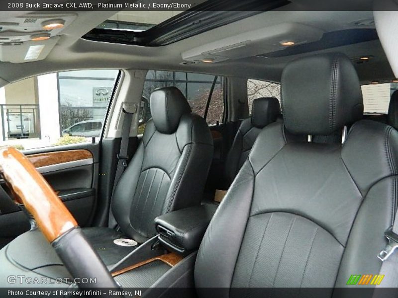 Platinum Metallic / Ebony/Ebony 2008 Buick Enclave CXL AWD