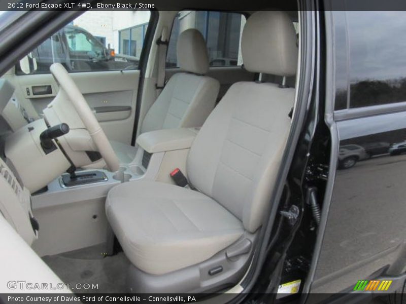 Ebony Black / Stone 2012 Ford Escape XLT 4WD