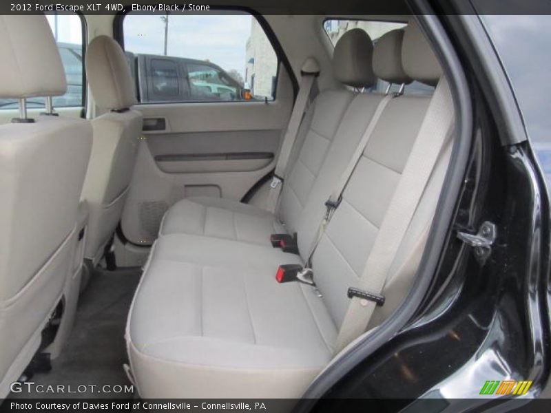 Ebony Black / Stone 2012 Ford Escape XLT 4WD