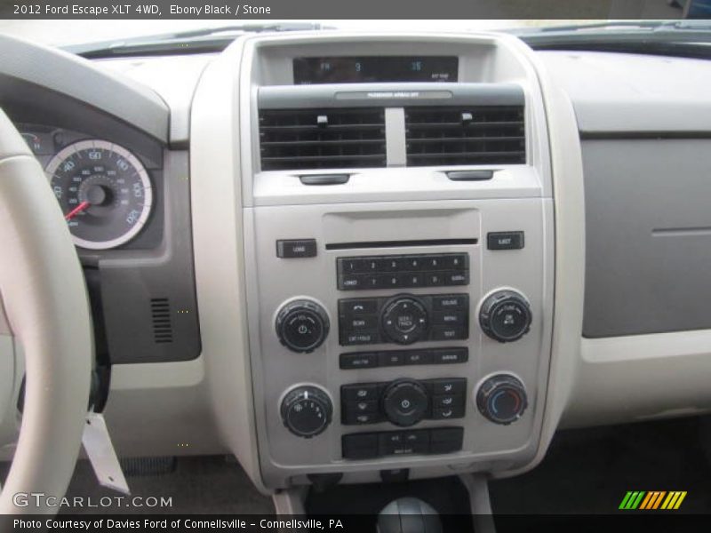 Ebony Black / Stone 2012 Ford Escape XLT 4WD