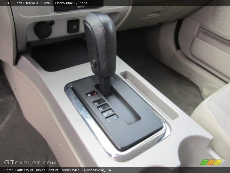 Ebony Black / Stone 2012 Ford Escape XLT 4WD