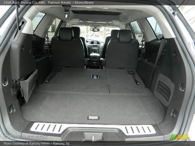 Platinum Metallic / Ebony/Ebony 2008 Buick Enclave CXL AWD