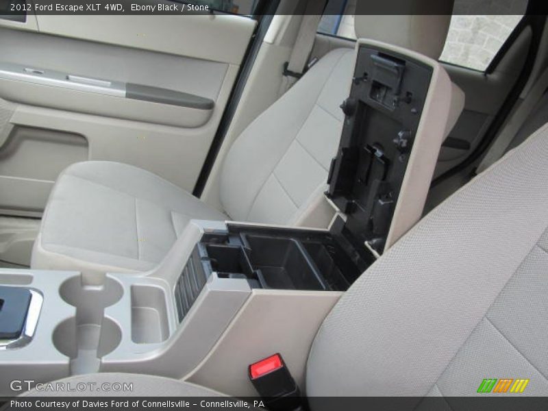 Ebony Black / Stone 2012 Ford Escape XLT 4WD