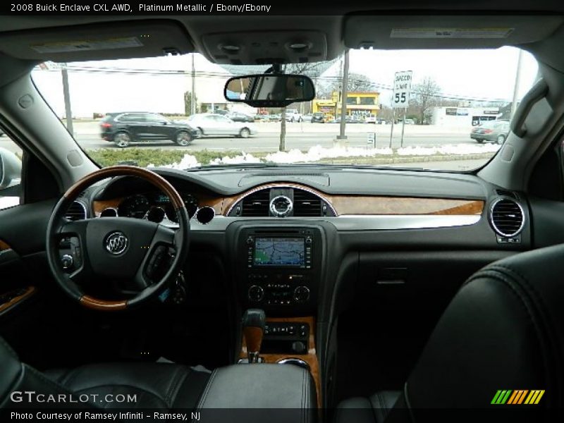 Platinum Metallic / Ebony/Ebony 2008 Buick Enclave CXL AWD