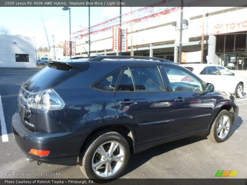 Neptune Blue Mica / Light Gray 2006 Lexus RX 400h AWD Hybrid