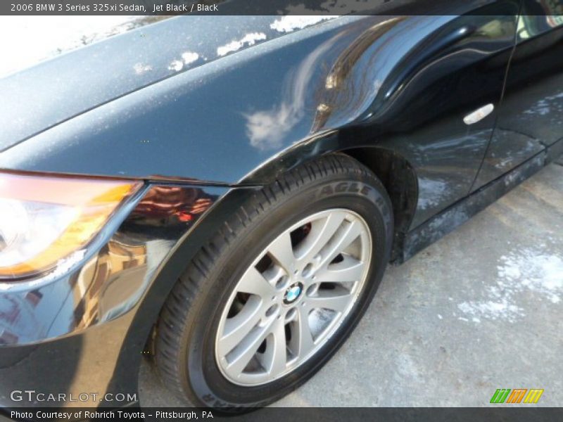 Jet Black / Black 2006 BMW 3 Series 325xi Sedan