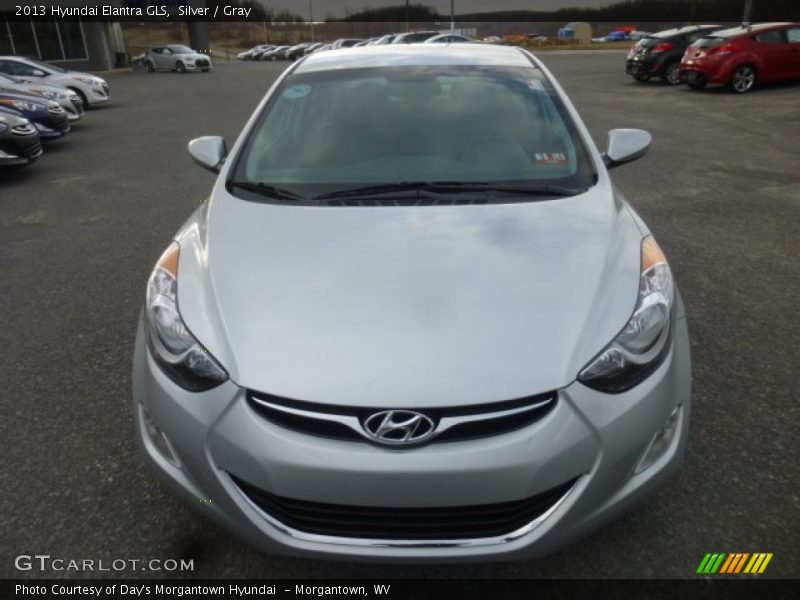 Silver / Gray 2013 Hyundai Elantra GLS