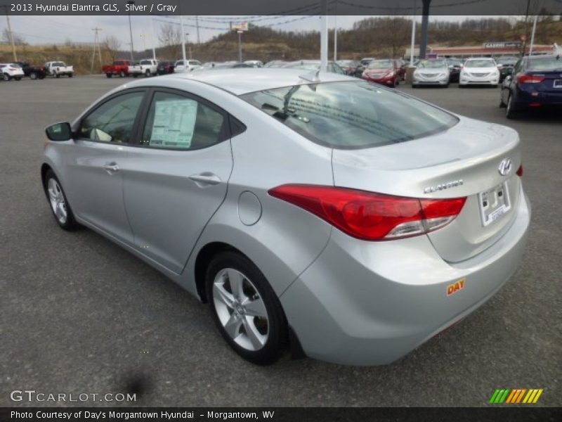 Silver / Gray 2013 Hyundai Elantra GLS
