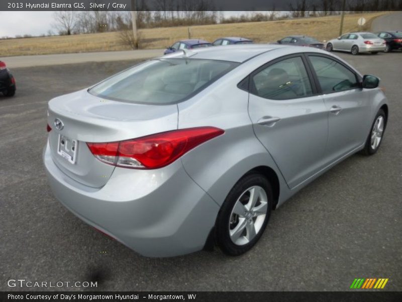 Silver / Gray 2013 Hyundai Elantra GLS