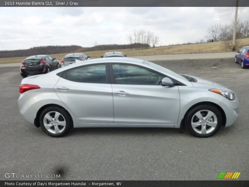 Silver / Gray 2013 Hyundai Elantra GLS