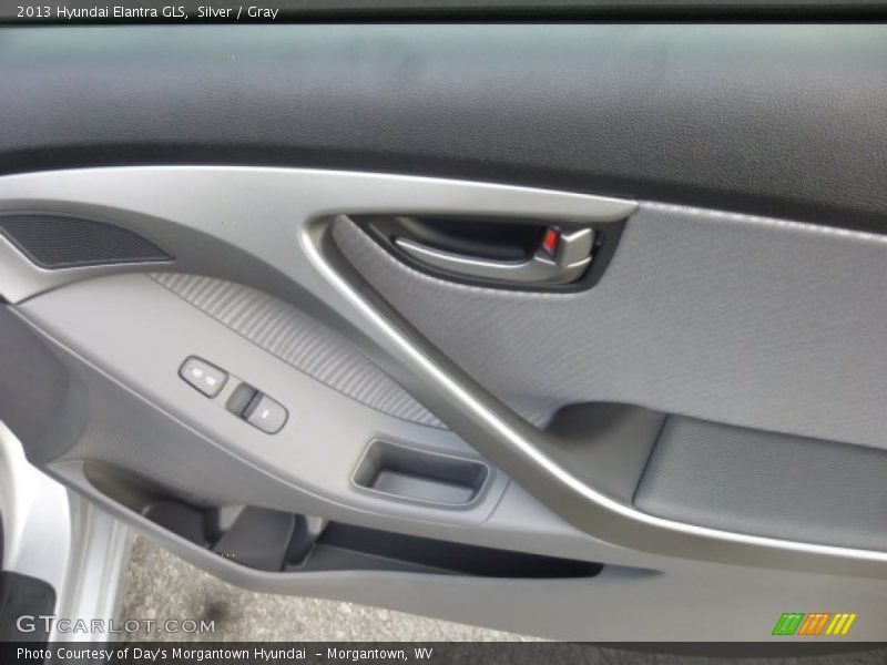 Silver / Gray 2013 Hyundai Elantra GLS