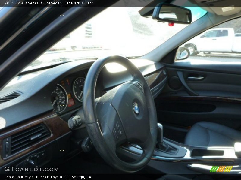 Jet Black / Black 2006 BMW 3 Series 325xi Sedan