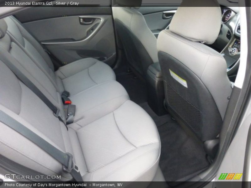 Silver / Gray 2013 Hyundai Elantra GLS