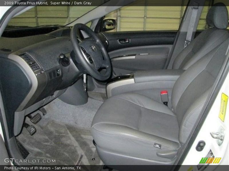 Super White / Dark Gray 2009 Toyota Prius Hybrid