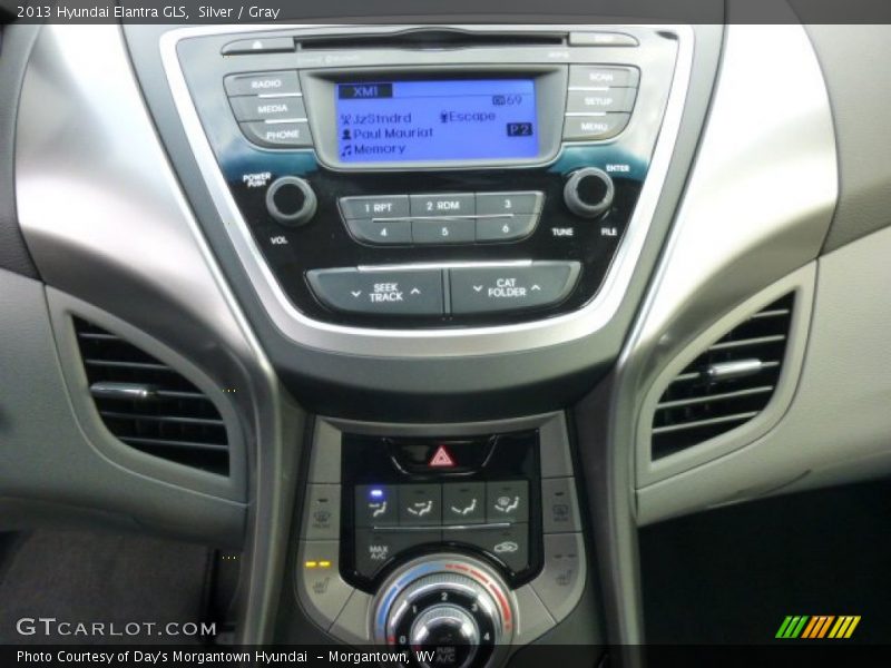 Silver / Gray 2013 Hyundai Elantra GLS