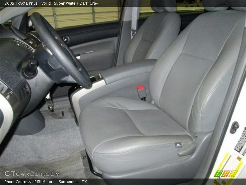 Super White / Dark Gray 2009 Toyota Prius Hybrid
