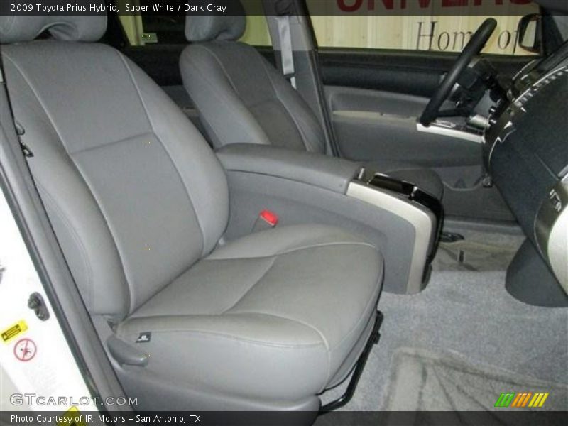Super White / Dark Gray 2009 Toyota Prius Hybrid