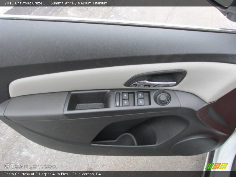 Summit White / Medium Titanium 2013 Chevrolet Cruze LT