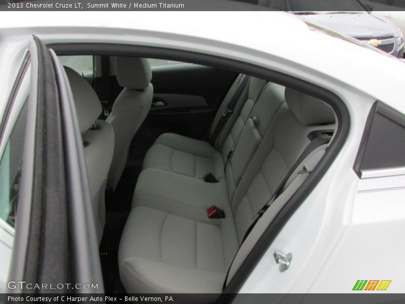 Rear Seat of 2013 Cruze LT