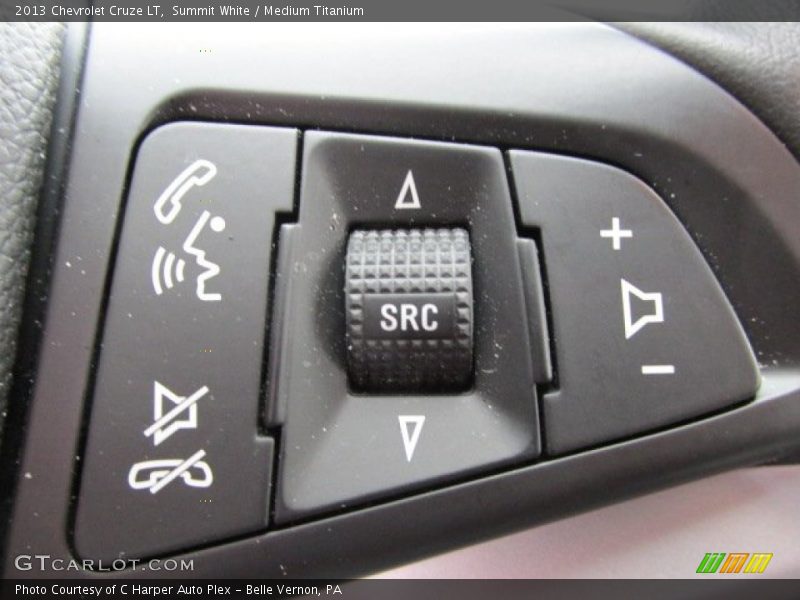 Summit White / Medium Titanium 2013 Chevrolet Cruze LT