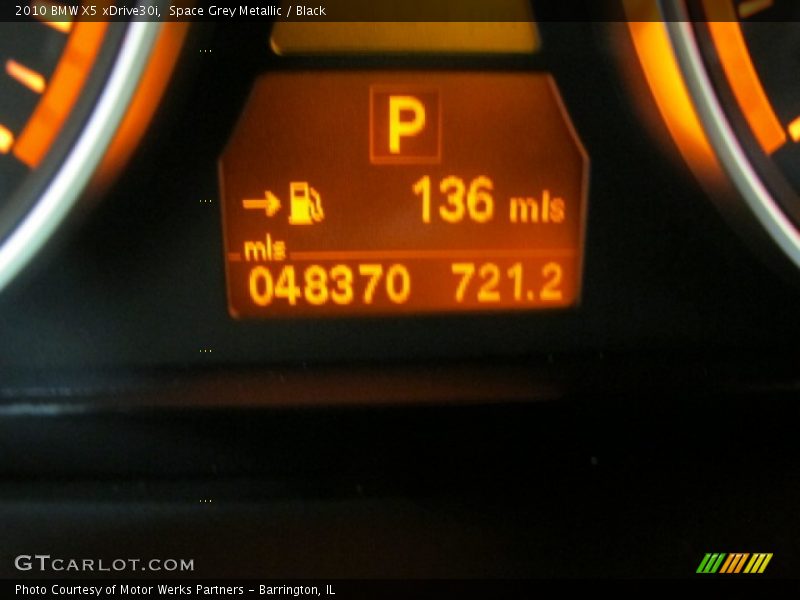 Space Grey Metallic / Black 2010 BMW X5 xDrive30i