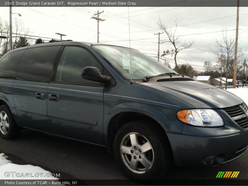 Magnesium Pearl / Medium Slate Gray 2005 Dodge Grand Caravan SXT