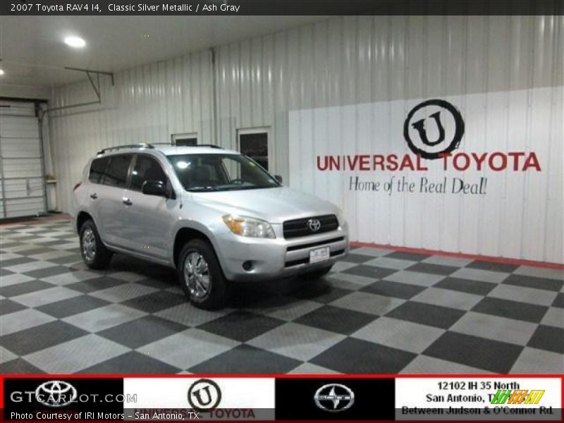 Classic Silver Metallic / Ash Gray 2007 Toyota RAV4 I4