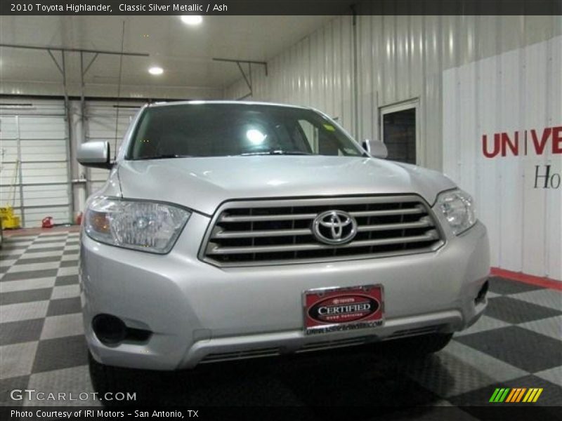 Classic Silver Metallic / Ash 2010 Toyota Highlander