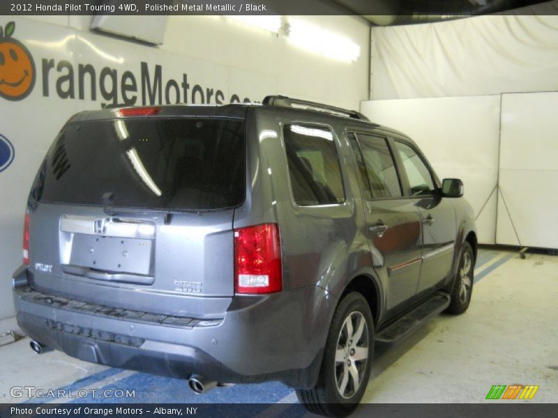 Polished Metal Metallic / Black 2012 Honda Pilot Touring 4WD