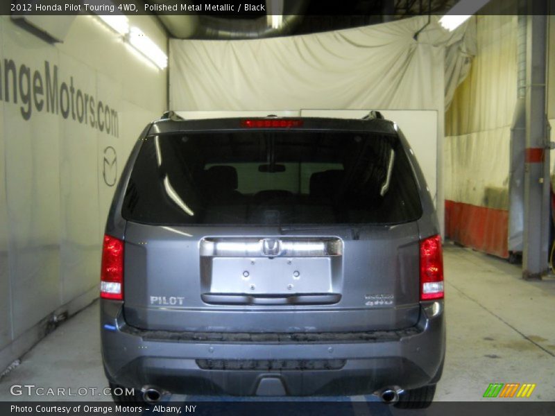 Polished Metal Metallic / Black 2012 Honda Pilot Touring 4WD