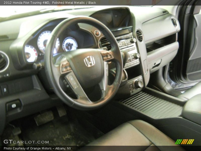 Polished Metal Metallic / Black 2012 Honda Pilot Touring 4WD