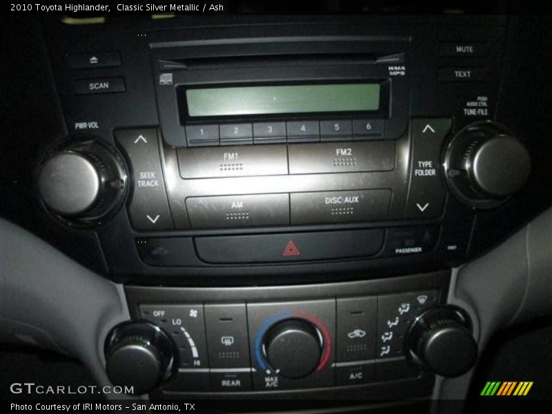 Classic Silver Metallic / Ash 2010 Toyota Highlander