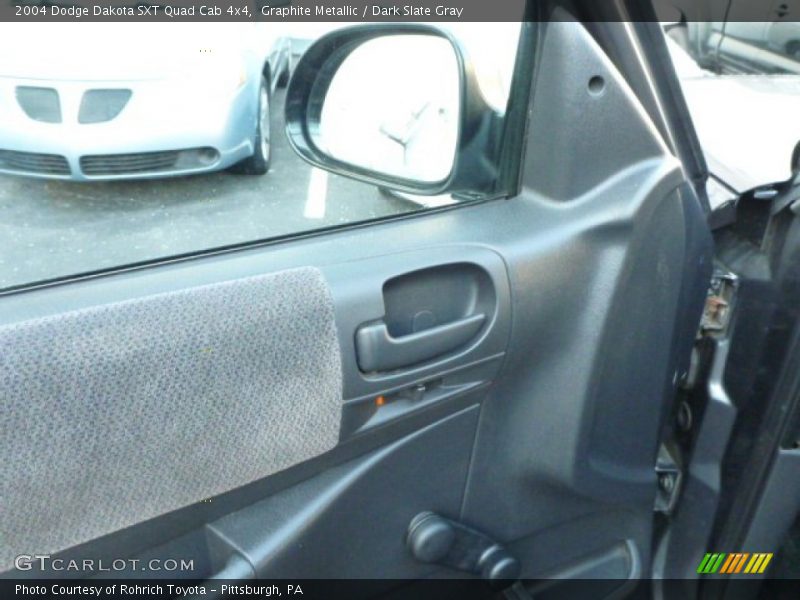 Graphite Metallic / Dark Slate Gray 2004 Dodge Dakota SXT Quad Cab 4x4