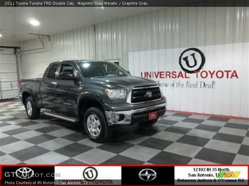 Magnetic Gray Metallic / Graphite Gray 2011 Toyota Tundra TRD Double Cab